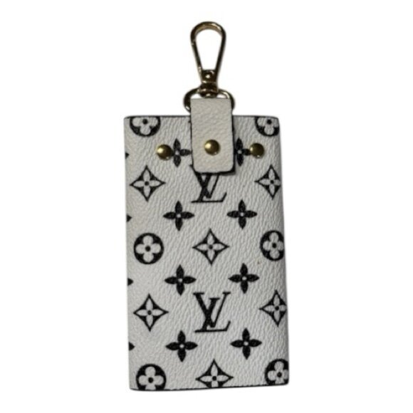 Louis Vuitton Monogram Black and White Key Holder - Picture 3 of 5